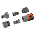 Set de conexiones para mangueras microperforadas